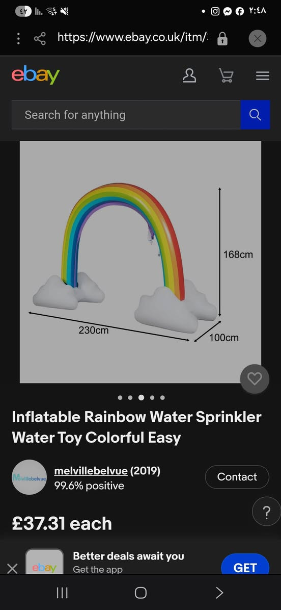 قوس بوابه نفخ موديل قوس قزح وغيمات ٢٥ الف


**إذا كنت صاحب هذا الإعلان وتريد حذفه لأي سبب، رجاءا أرسل رسالة إلى الدعم الفني**