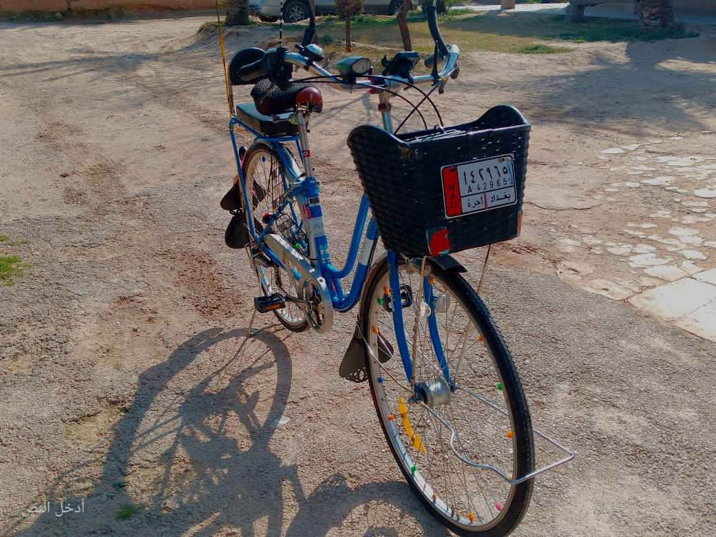 السلام عليكم بيسكل للبيع بيسكل حيل نضيف كله شغال السعر 120المكان الشرگاط العيثه رقم الاتصال *********** او مراسله خاص
