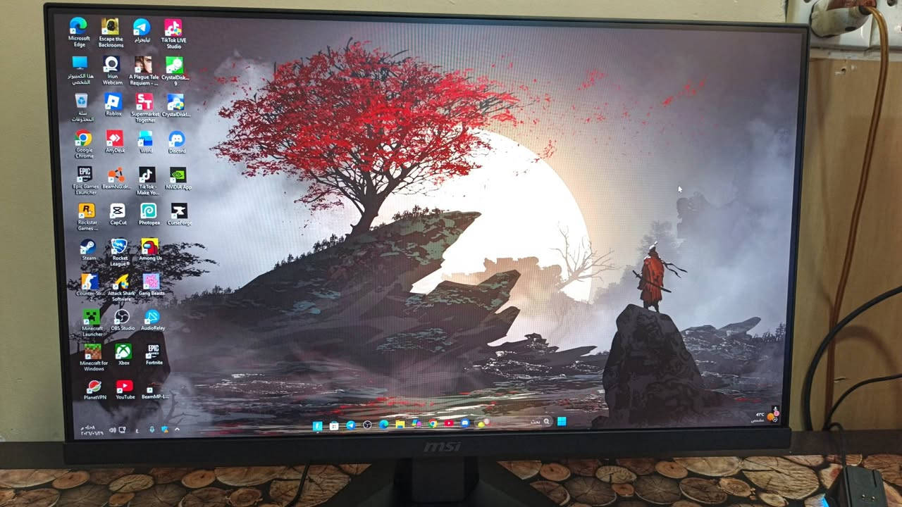 ‏سلام عليكم شاشة للبيع
‏MSI MAG 244F
‏200Hz
‏زمن استجابة 0.5
‏1080×1920 FHD
‏حجم '24
‏بنل IPS
‏HDR
‏AI VERSION 
‏مداخل HDMI 2.0  / DISPLAY PORT
‏سبب البيع تطوير الى 2K وحجم اكبر 
‏السعر 150 الف شغالة 100% 
‏وياها كل ملحقاتها وكارتونتها 
نضافة فووول زلخ ما بيها استعملتها فترة قليلة
‏مكاني موصل.


**إذا كنت صاحب هذا الإعلان وتريد حذفه لأي سبب، رجاءا أرسل رسالة إلى الدعم الفني**