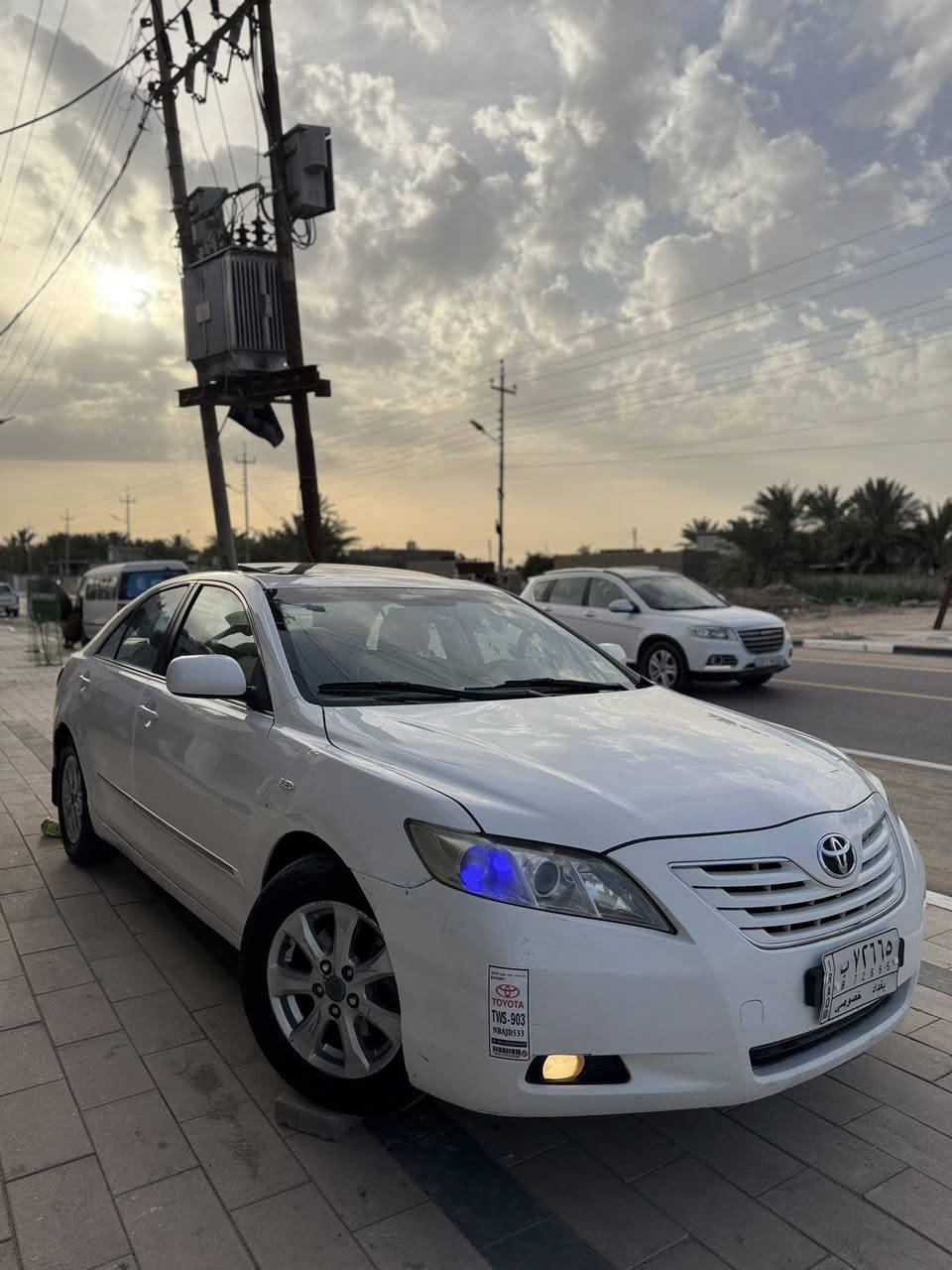 كامري 2009 خليجي فول مواصفات
رقم بغداد بأسمي تحويل ثاني يوم 
 السنويه مجدده الى 2027 
كفاله عامه مكفوله السياره كفاله عامه 
مواصفات السيارة
فتحة
حساسات
سنتر لوك
فول تحكم استيرن
شاشة اندرويد
كامره خلفية
كشن كهرباء 
تبريد امامي خلفي
انارة ترحيب 
كروز قفل سرعة
كشنات نظافة 100٪؜
دواخلها نضيفه
لايتات جديدة وبكلايتات جديده توه شادهن 
الارضية جديده
حدادية جديدة 
محرك كفاله 
الگير كفاله
تبريد جيد 
تخم تاير  اربع تايرات جدد
باتري جديد
درايم شفتات جديدة
—————————————
عنوان السيارة /البصرة قضاء المدينه
الشراي يتصل ويدلل 
رقم***********
سعر البيع : 120 ورقه وبيها حك الجيه
