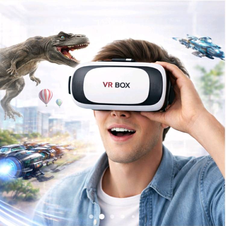 نظارة الواقع الافتراضي VR-BOX الأصلية 3D 🎮 عيش المغامرة + توصيل مجاني
حوّل موبايلك لسينما 3D مع نظارة الواقع الافتراضي VR-BOX الأصلية! 🚀
​✨ أهم الميزات:
• رؤية ثلاثية الأبعاد واضحة جداً وممتازة.
• تعمل على كافة الأجهزة (آيفون وأندرويد).
• استمتع بأفلام الرعب، الألعاب، ومقاطع 360 درجة من اليوتيوب.
• تصميم مريح وسهلة الاستخدام.
​💰 السعر: 20,000 دينار فقط.
🚚 العرض الذهبي: التوصيل مجانيييي لباب البيت لكل المحافظات! 🇮🇶
🛡️ ضمان موجود: 7 أيام فحص واستلام.
​👇 للطلب والاستفسار:
أو على الخاص
​موجود ستور - جودة نضمنها لك ✨