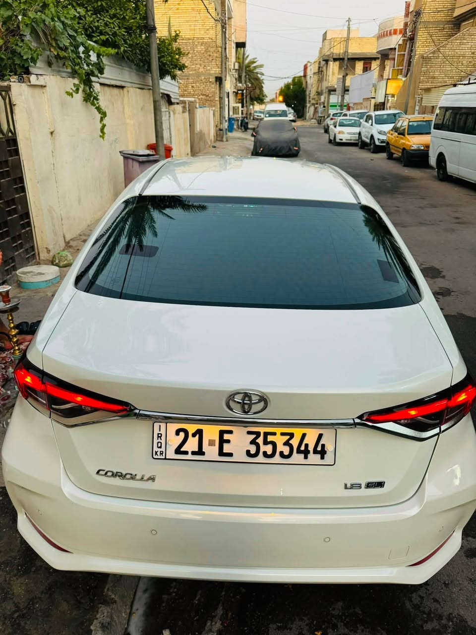 سلام عليكم
كورلا جيهان بانزين فقط خليجي موديل 21  سليمانيه بيها بارد فقط موضح ب الصوره ع كد شخط مو كل الباب البارد  بدون صبغ فقط تكحيل ماشيه 90  
للاستفسار  واتساب. ***********
