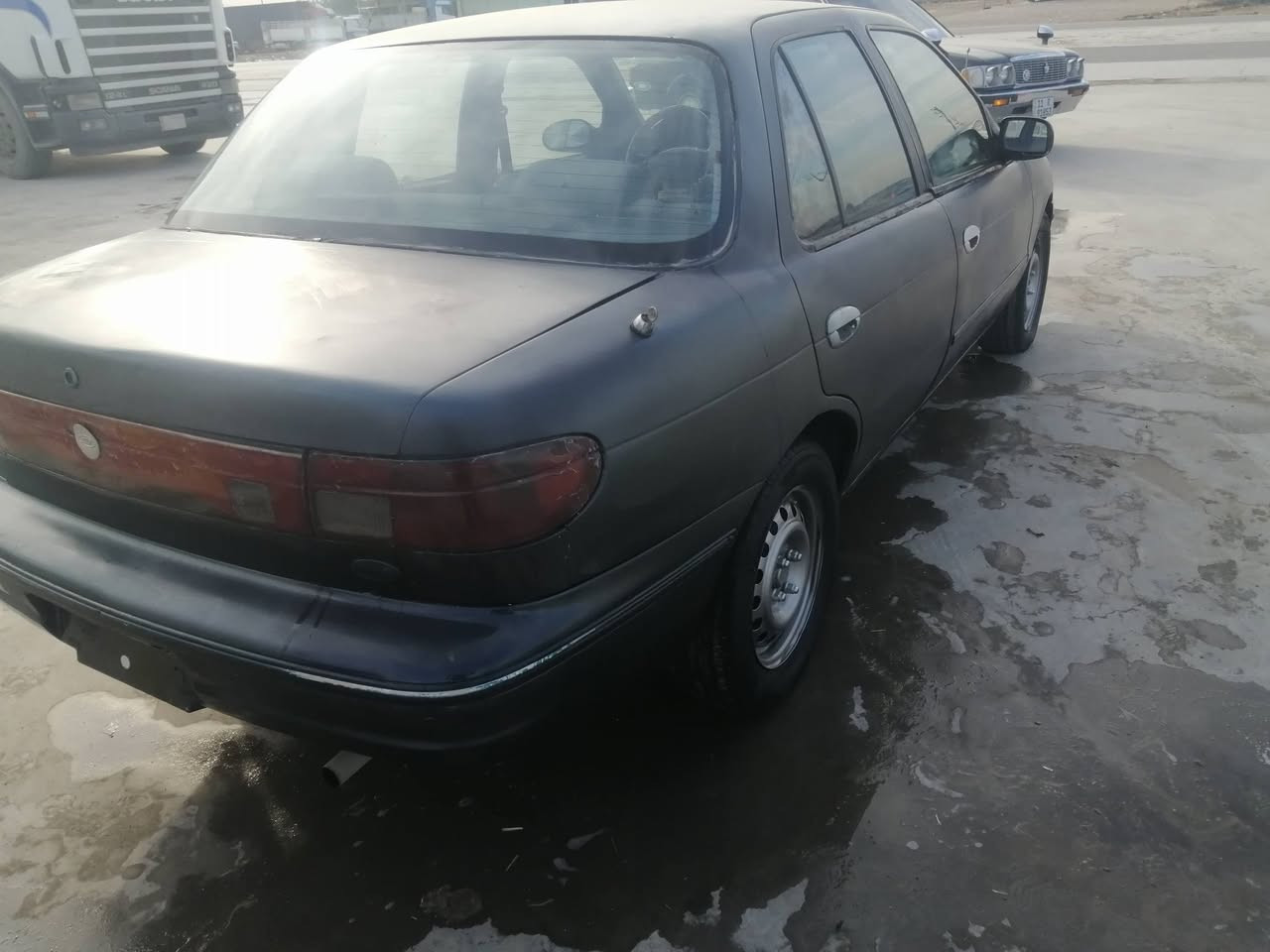 السلام عليكم للبيع سياره كيه سيفيا موديل ٩٣ رقم بغداد السنويه صاقطه بل ١٩ السياره مال جناي السياره جاهزه لصبغ كير وتماتيك مكينه مفتوح حداديه نصعمر كهربايات شغاله تخم تاير السياره معمره جديد بس يرادلهه صبغ السعر ٢٧ وبيهه مجال رقم الهاتف *********** العنوان واسط الصويرة مامتواجد عل فيس الشراي يخابر ويدلل تحويل مباشر كير ومحرك خير من الله
