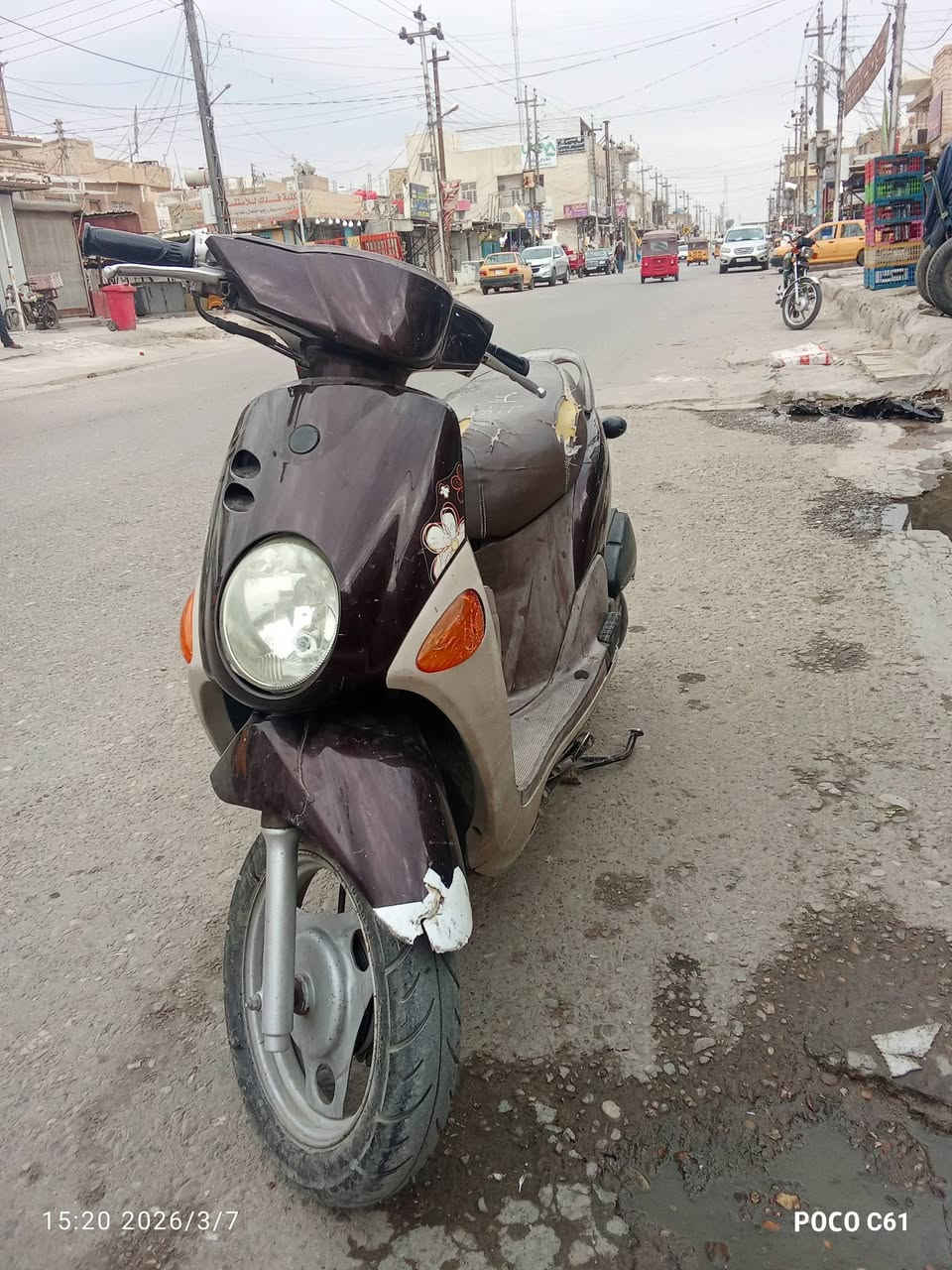 سلام عليكم دراجة للبيع كفاله عامه فله 2011 نضافه الدراجه90%100 سعر الدراجه مليون100 للتفسار***********
