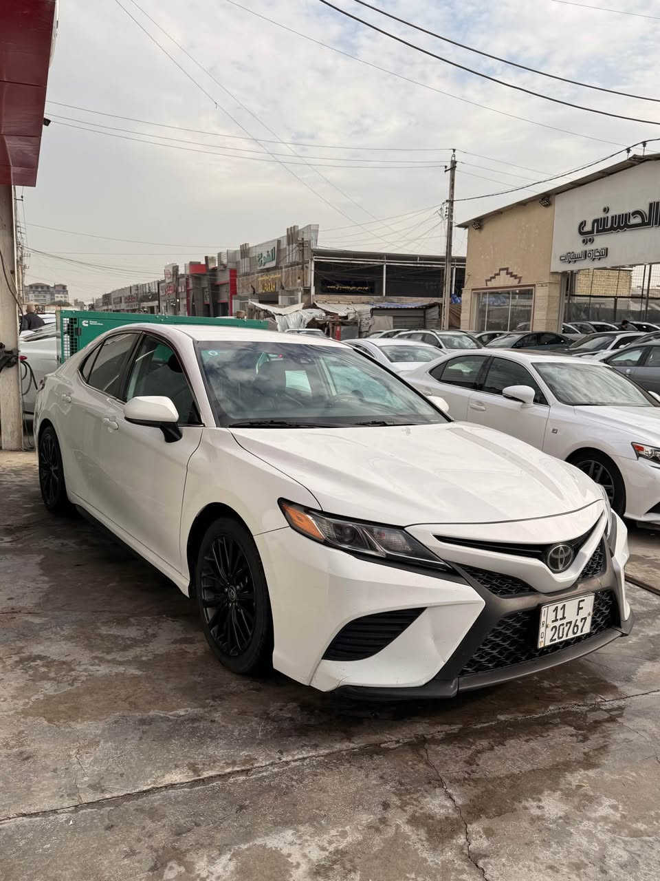 كامري 2020 se 
وارد امريكي حادثها جاملغ خلفي وباب خلفي (القطعتين تبديل )
بجم كبس 
بغداد باسمي 
*********** بغداد, العراق
