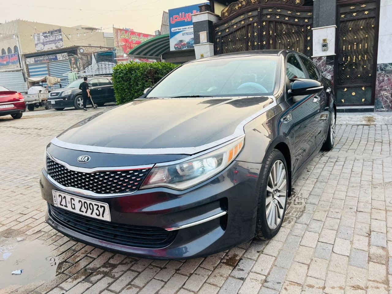 يالله السلام عليكم أوبتما 2017 وارد أمريكي حادث جاملغ امامي وهلال الخلفي فقط ماشيه87 مكينه 2400 لا تبخير ولا تنقيص
كيرAT سياره فول مواصفات عده الفتحه ولبصمه لايت زنون تخم تاير صدر امامي خلفي سنويه جديده رقم دولي ب اسمي تحويل ممابشر تبريد.وتدفئه مكفول سونار يعجبك افحص 
العنوان (بغداد الامين)
السعر 130 وبيه مجال بسيط
0770 456 9367
