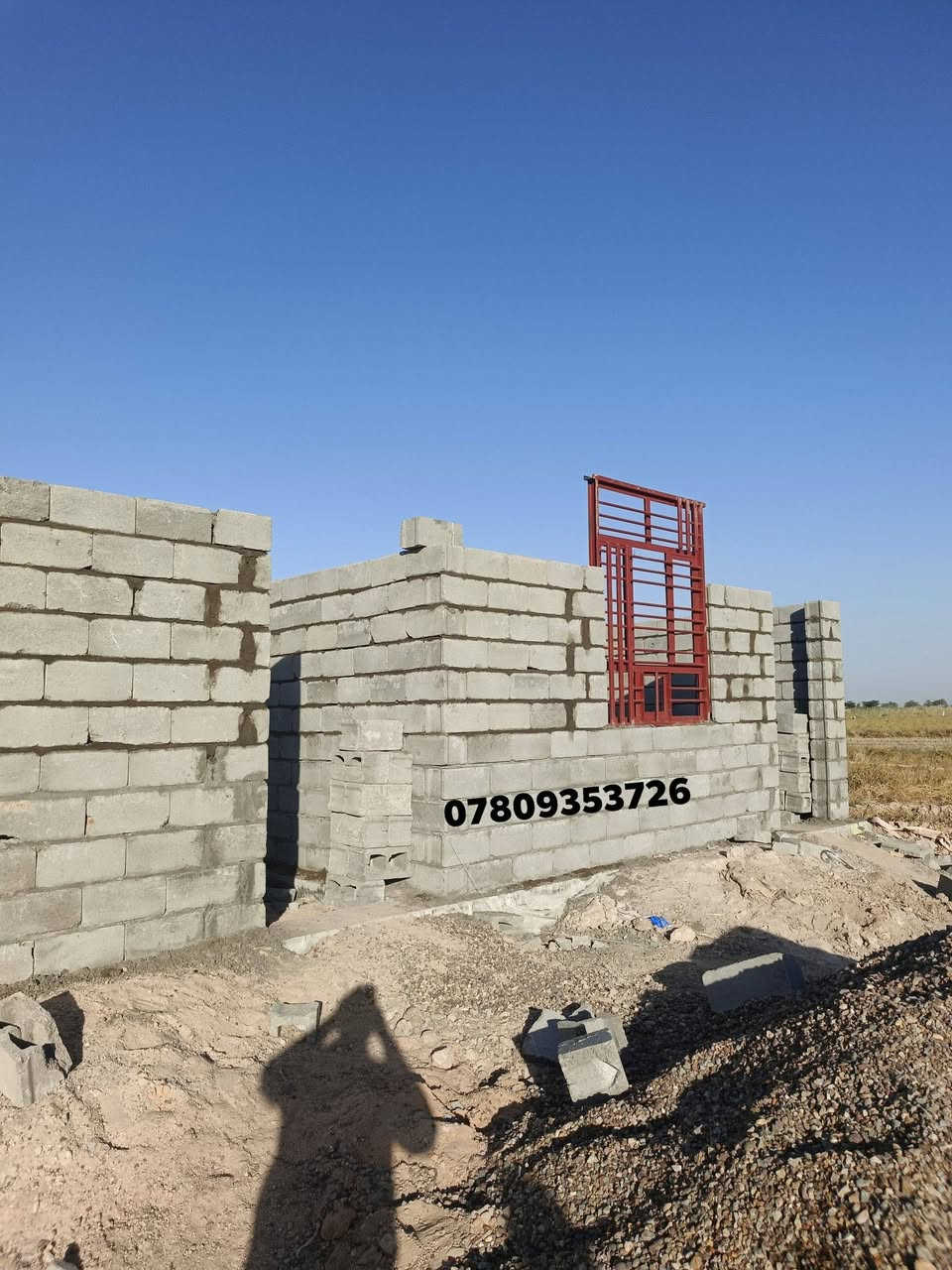 #السلام_عليكم
#خلفه_بناء بلوك طابوك  شغل درجه 
اولى العمل قطعي عالدبل التواصل اتصال او خاص ***********___***********
