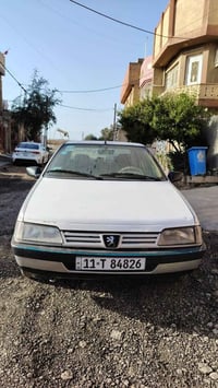 405 موديل 2018  ماشية 86 الف  بدون قطرة صبغ كفالة السيارة جاهزة ع اخر ...