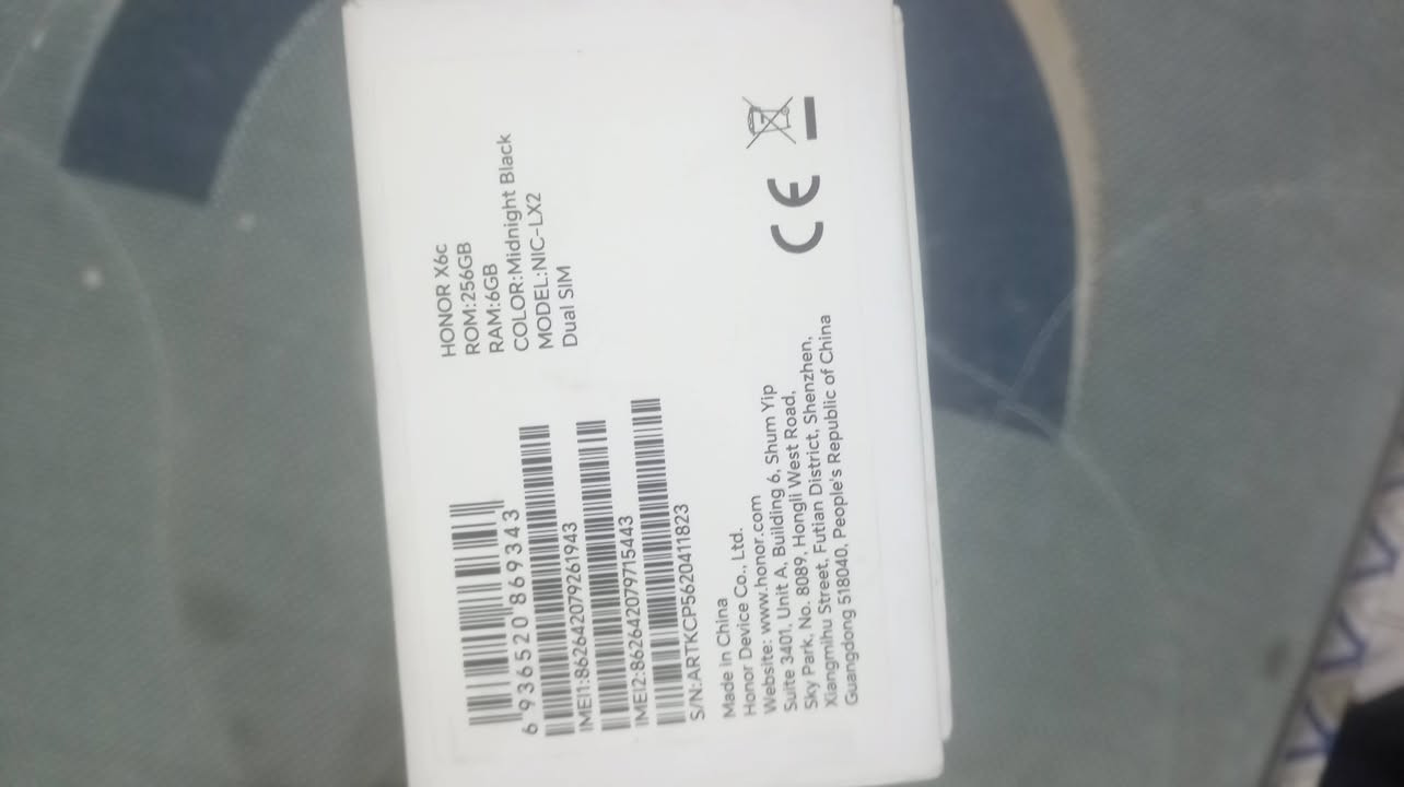 سلام عليكم للبيع هونر اكس 6 البطاريه 5300 موبايل نظيف هذا رقمي الاستفسار بي واتساب  ***********.   اسعر 150 وبي مجال
