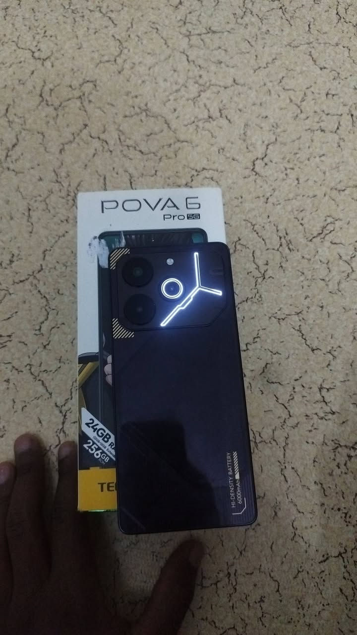 سلام عليكم للمراوس بهونر اكس تسعه بي او ايفون ١٢ كون ذاكره١٢٨
تلفون لجماعتل لالعاب  90  فريم

تكنو بوفه سته برو 

كامل ملحقات ممفعوح بعده عله وضع شركه جديد مستخدم ٦ شهور  
 
1: شاشه سوبر امولد بدقت 120 هرتز 

2: بطاريه بسعت 6000 ملي امبير بشحن سريع 70 واط ويعم شحن لاسلكي 

3:كامرا بدقت108 مكبكسل

4;اضائه لد بل ضهر كما موضح بل صوره 

5:دبل  سماعه  ستريو 

6: دبل سيم كارت  

مكاني رمادي سبعه كيلو 

تحياتي للجميع👈❤️‍🔥


**إذا كنت صاحب هذا الإعلان وتريد حذفه لأي سبب، رجاءا أرسل رسالة إلى الدعم الفني**