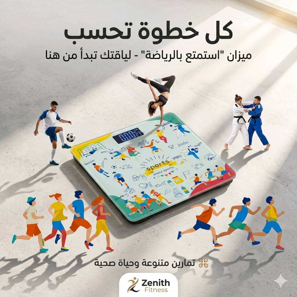 ابدأ رحلة لياقتك اليوم واجعل من متابعة وزنك تجربة ممتعة ومليئة بالحماس! 🌟