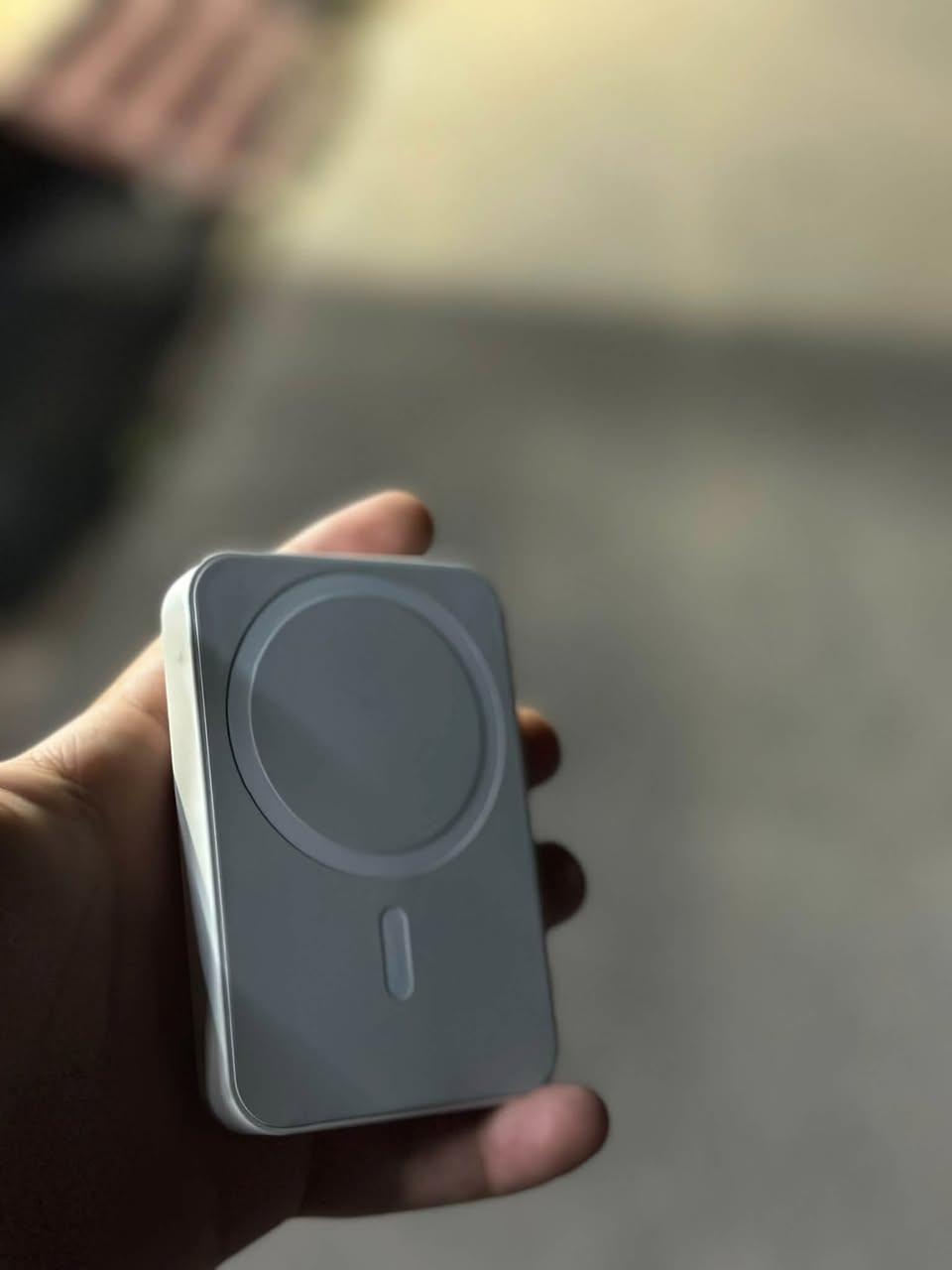 MagSafe
للبيع 
السعه كلش هواي تشحن
من الصفر لل100 اربع مرات 
بل شحنه الوحده يعني تخبل
ادفع سعر عجبني ابيع


**إذا كنت صاحب هذا الإعلان وتريد حذفه لأي سبب، رجاءا أرسل رسالة إلى الدعم الفني**