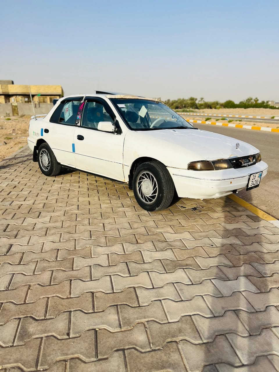سلام عليكم.
كيه سيفه للبيع مديل 94

كفاله  نضافه 100 /100

شرط شلعه وكير فول

تخم تاير

حداديه فول 100/100

فول نضافه

سعره 29 وبيه مجال

الاستفسار تصل  ***********
