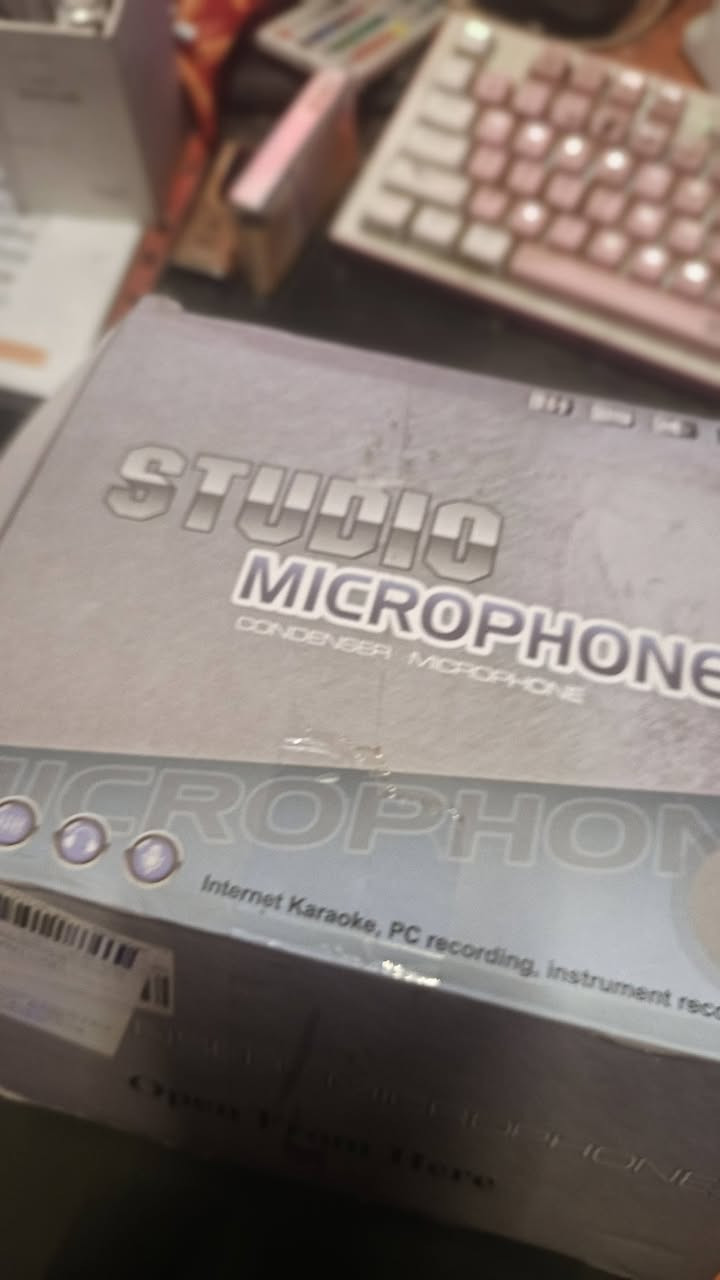 للبيع كرت صوت جديد ومايك مستعمل قليل انطيني بيهن سعر
#ادمن


**إذا كنت صاحب هذا الإعلان وتريد حذفه لأي سبب، رجاءا أرسل رسالة إلى الدعم الفني**