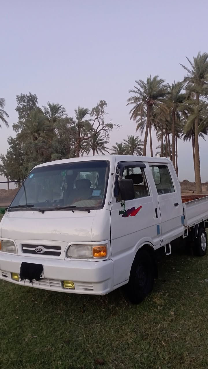 كيا بنكو مديل 96 رقم انكليزي بغداد سنويه باسمي تنفيذ سنه 2031 رقم شاصي ماملعوب بيه  واضح كير مكينه اكسن كفالاه صارله 3 شهر من صاعده هزه مشروع وطني تحويل شوكت متريد تخمم تاير جديد تغليف قماره سعر 55$ وبيها مجال 
رقم تلفون ***********مكاني الحمزه الغربي باتري جديد سياره جاهزه
