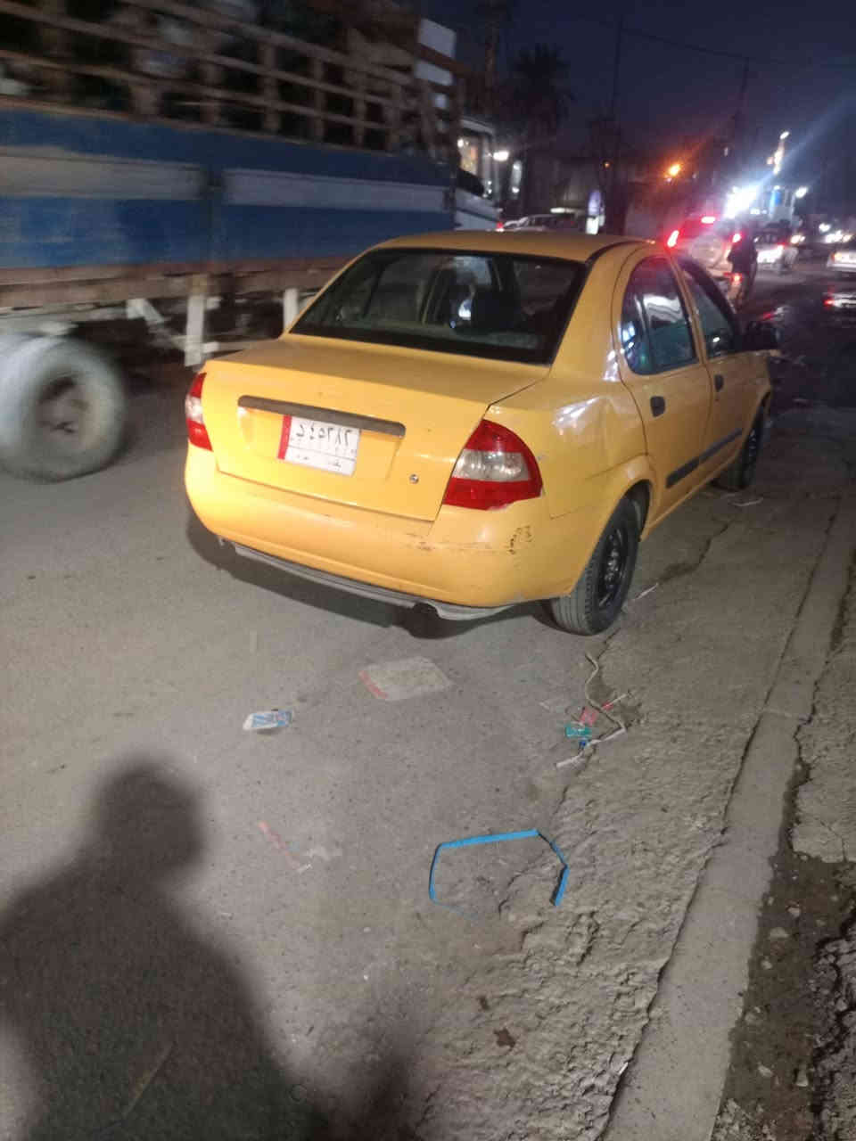 سلام وعليكم طيبة 2015 بيها صبغ جاملغ وبنيد سيارة ادامة جديدة باور جديد كلج جديد صدر امامي خلفي جديد مكان بغداد البلديات سعر 32 وبيها مجال قليل للاستفسار على الرقم ***********
