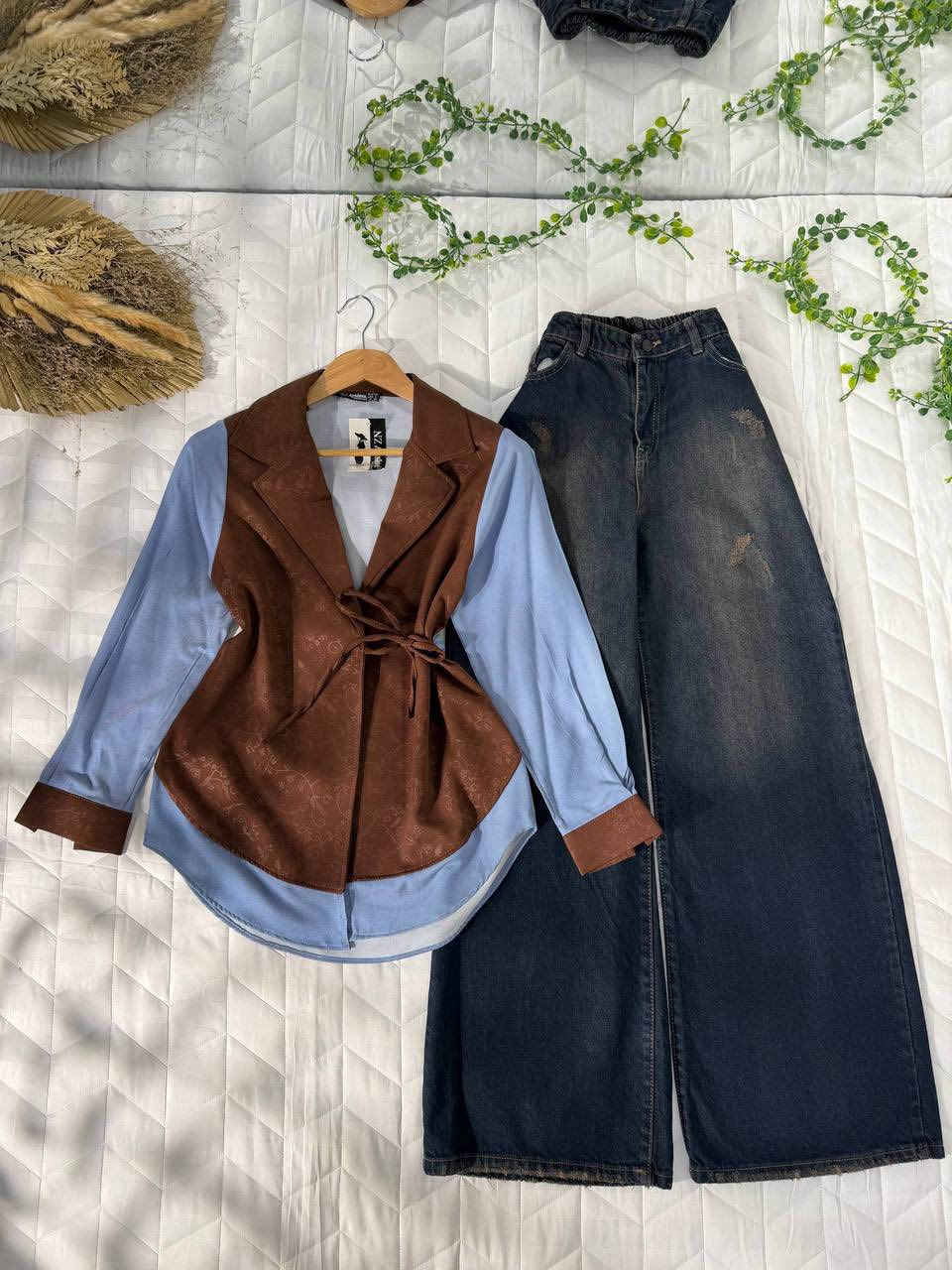 إن هذا لرزقنا مآله من نفاد ✨#❤️ 
قياس 38/40/42/44/46/48
توصيل5الف الجميع محافظات العراق 
للحجز خاص او وتساب ***********
