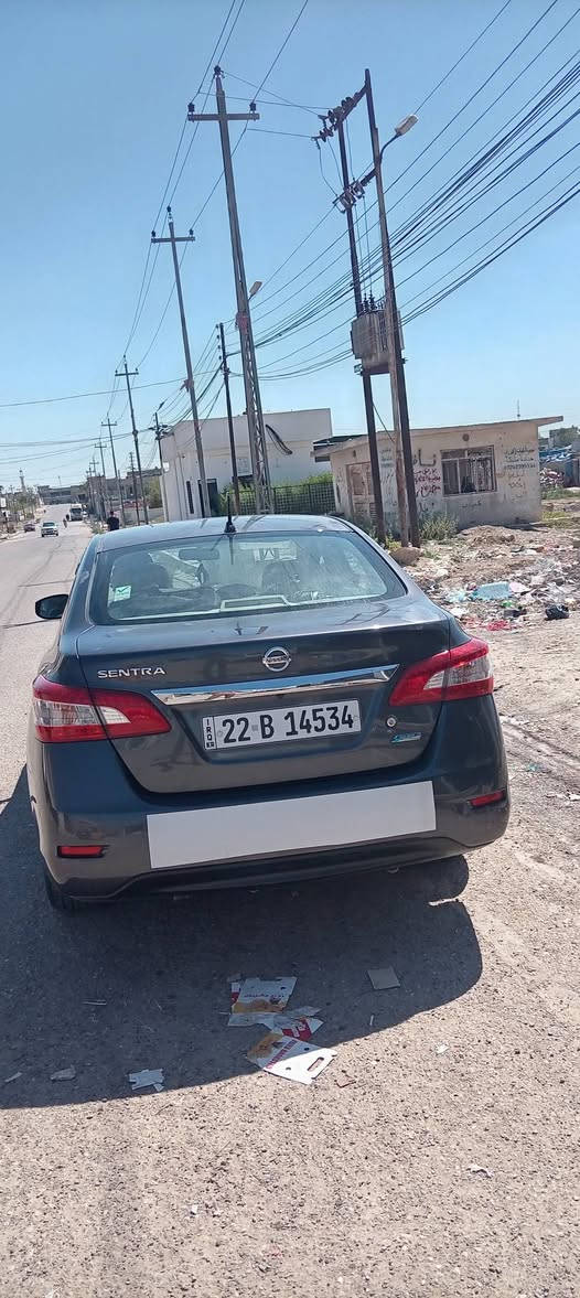 نيسان سنترا موديل ١٦ خصوصي لون نفطي كلين
تخم تاير رقم شمالي أربيل صدر جديد باتري جديد
سقف بي شوي جراد سياره مانقصها اي شي للاستفسار الاتصال على الرقم *********** ترهم مراوس وترهم بيع سعر 95 وقابل للتفاوض ♥️🌹
