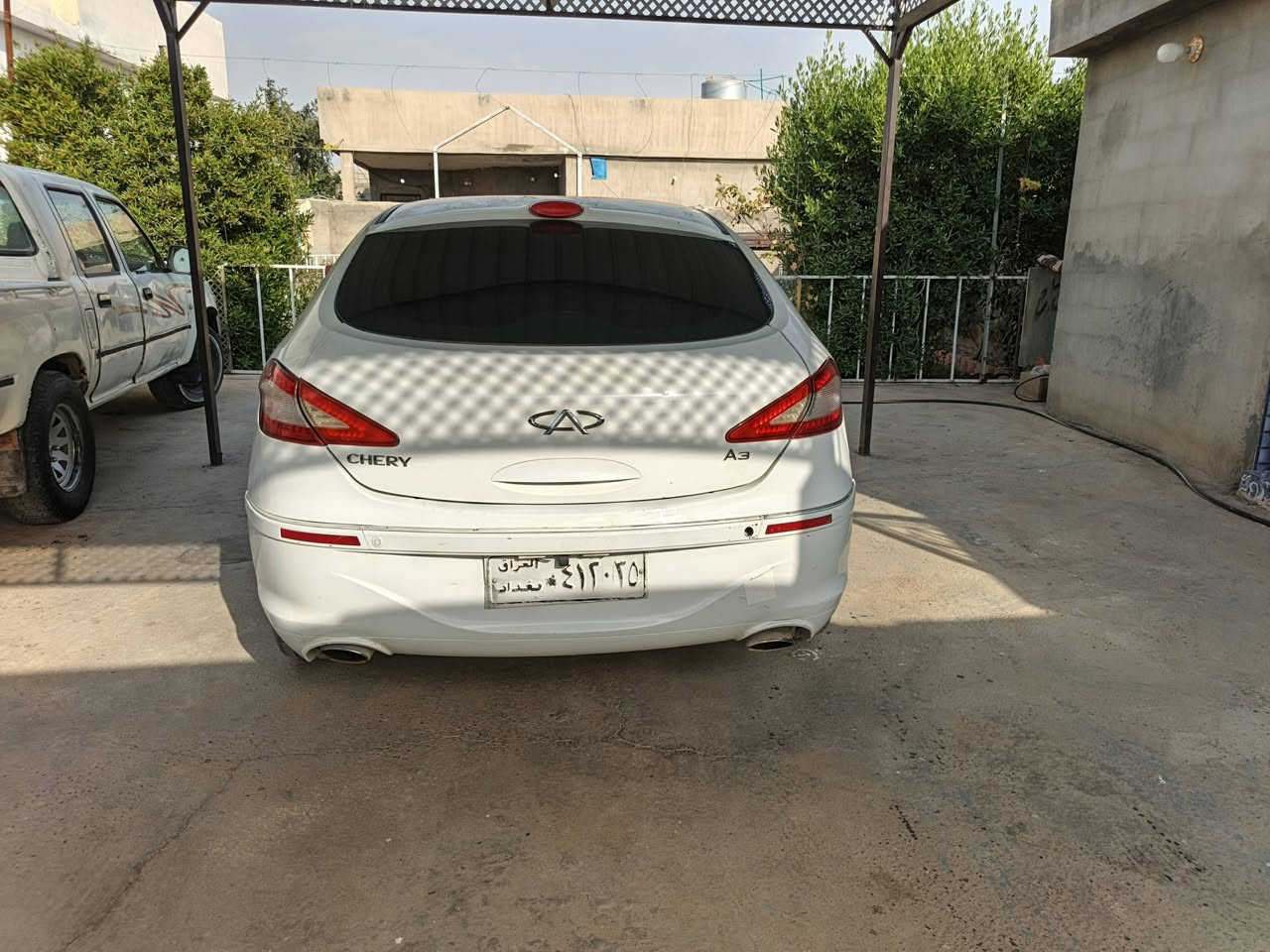 السلام عليكم للبيع والمراوس شيري  موديل ٢٠١٢ رقم بغداد صدامي شرط التحويل سنويه عظم  محرك وكير شرط كير اوتو تحكم ستيرن تخم تاير جديد صدر جديد سياره جاهزه السعر 40 وبي مجال بصيط للستفسار//***********///***********
