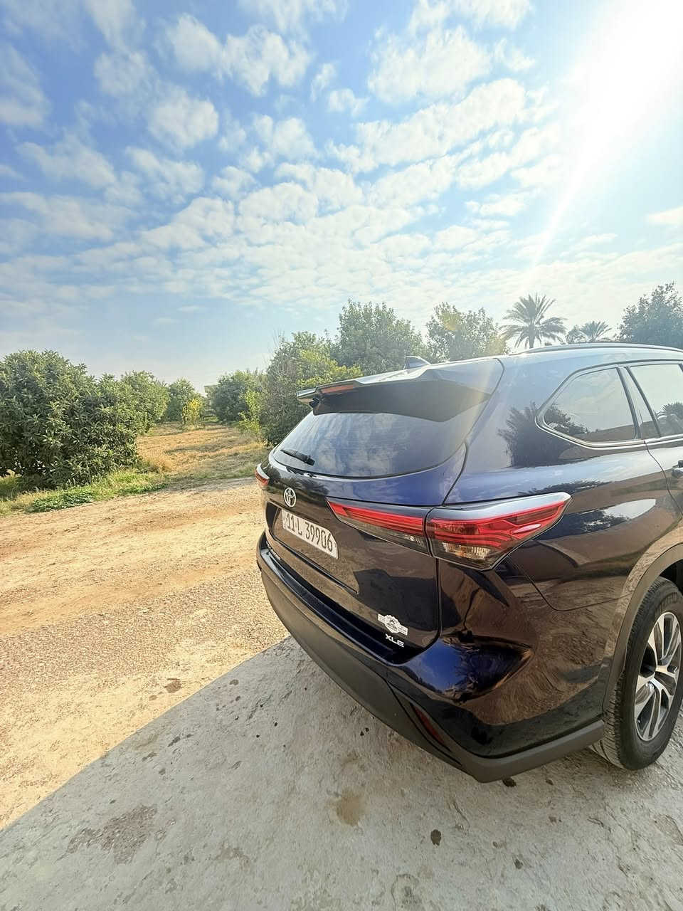 السلام عليكم
تويوتا هايلندر 2022 رقم بغداد بأسمي

 للبيع  

 مواصفات فول 

 محرك 6 سلندر

7 راكب

دخول ذكي

 كرسي كهرباء

 تبريد مركزي  3 قطع منفصل بيانو

 بصمة تشغيل

 رادار امامي وجانبي

 نقطة عمياء

تحديد مسار

 توقف ذاتي 

شاشة كبيرة لمس

كامره

دشبول ديجتال

هندبريك كهرباء

 ماشية  65الف قابل  (وارد  امريكي سيارة بس دعاميه) السعر320وبيها مجال 

 للاستفسار أ
***********
