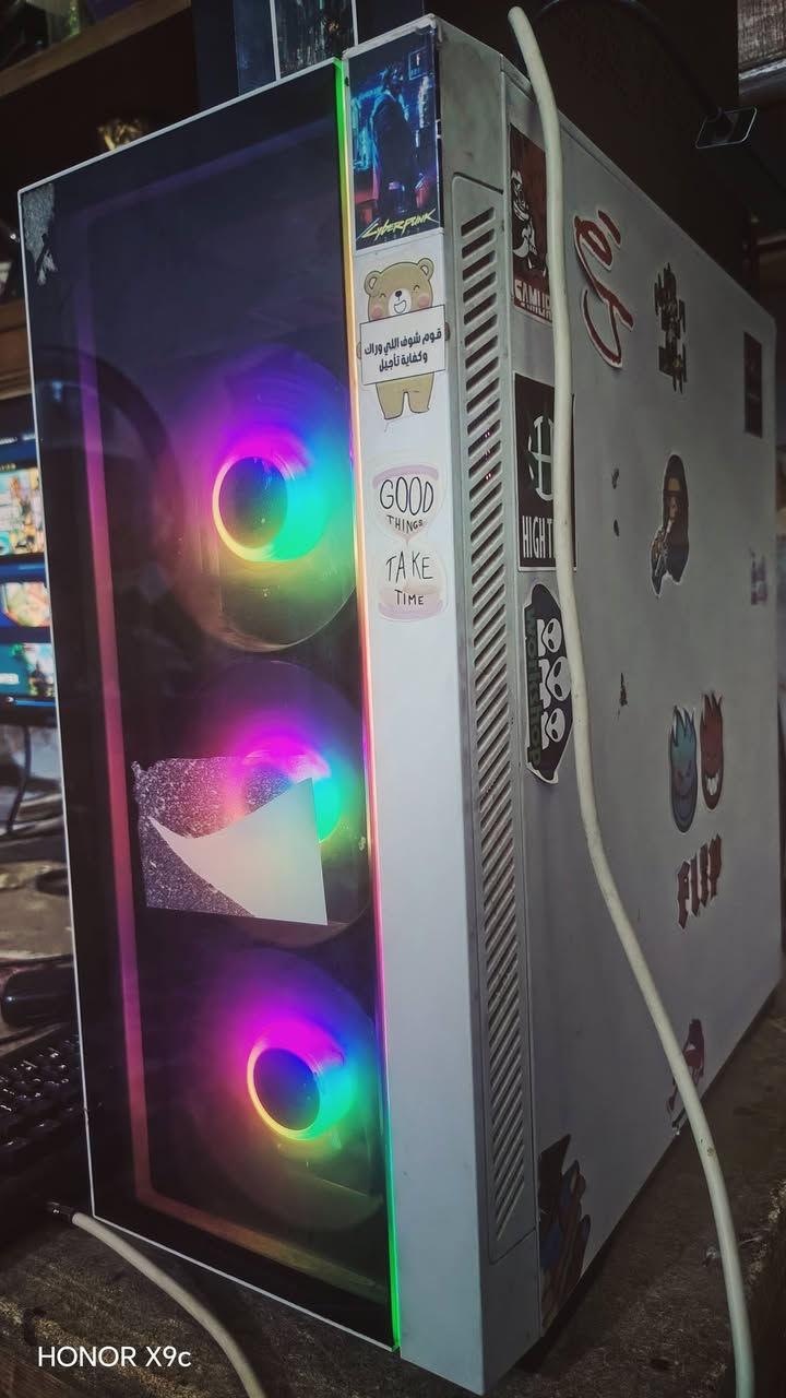 السلام عليكم بي سي للبيع مستعجل
3050 8g what 3fin الكرت

المعالج i3 12F

Ram 16 3200hz

البور سبلاي 650

الكيس ديب كول 4 مراوح تبريد هوائي

المذر بورد مكس سن تدعم الجيل ١٣ من المعالجات
 500GB هارد

السعر 600 الف عراقي قفل
*********** اتصال أو وتساب
