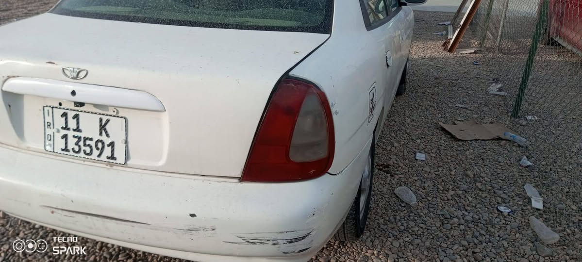 السلام عليكم ورحمة الله وبركاته
دايو نوبره مديل ١٩٩٧
كير أوتوماتيك وميكنه بلجيس 
بيها رشات صبغ بلصفاح بدون ضربه السعر ٢٨ وبيها مجال
العنوان كوت 
الرقم***********
