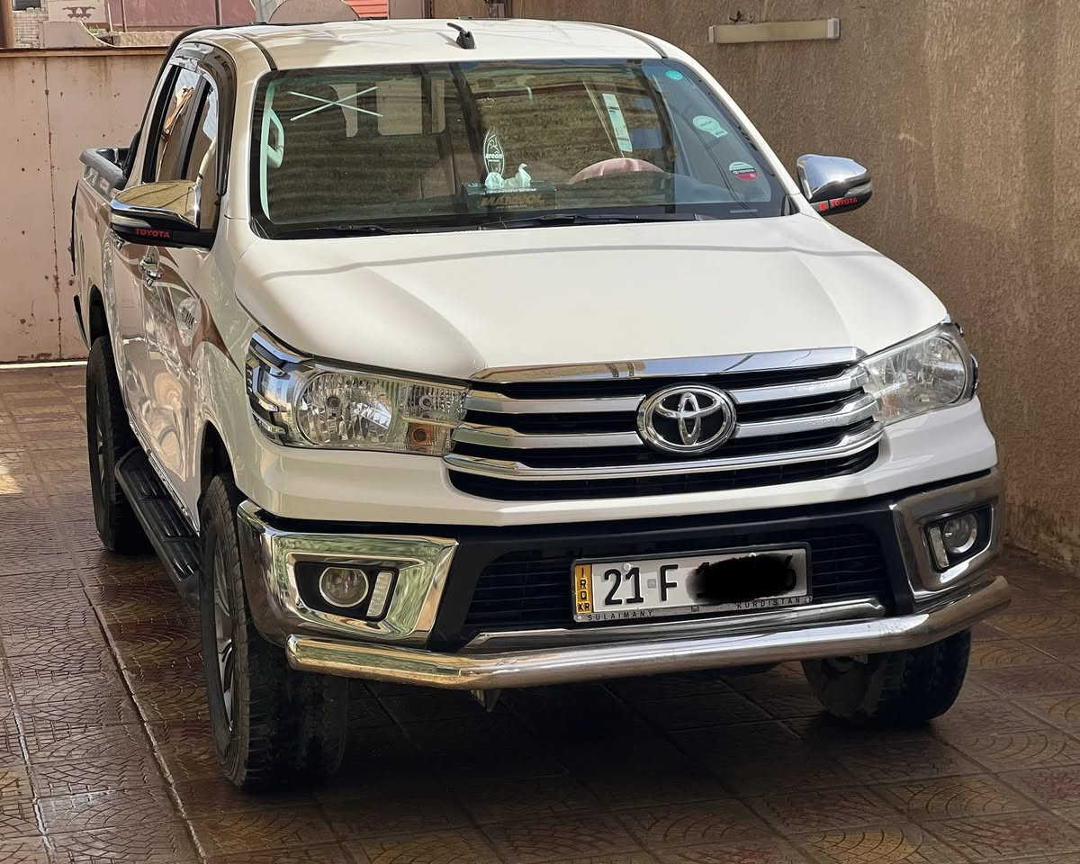 دفع رباعي دبل اكسل 2017 رقم سليمانيه شرط التحويل رقم سنويه هزه كله جديد مكفول كفاله عامه ماشي 100 ألف كيلو متر سعره 268 بيها مجال 
المكان صلاح الدين
رقم موبايل ***********
