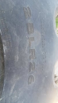 تاير ٢٦ • نضيف • فطر واحد