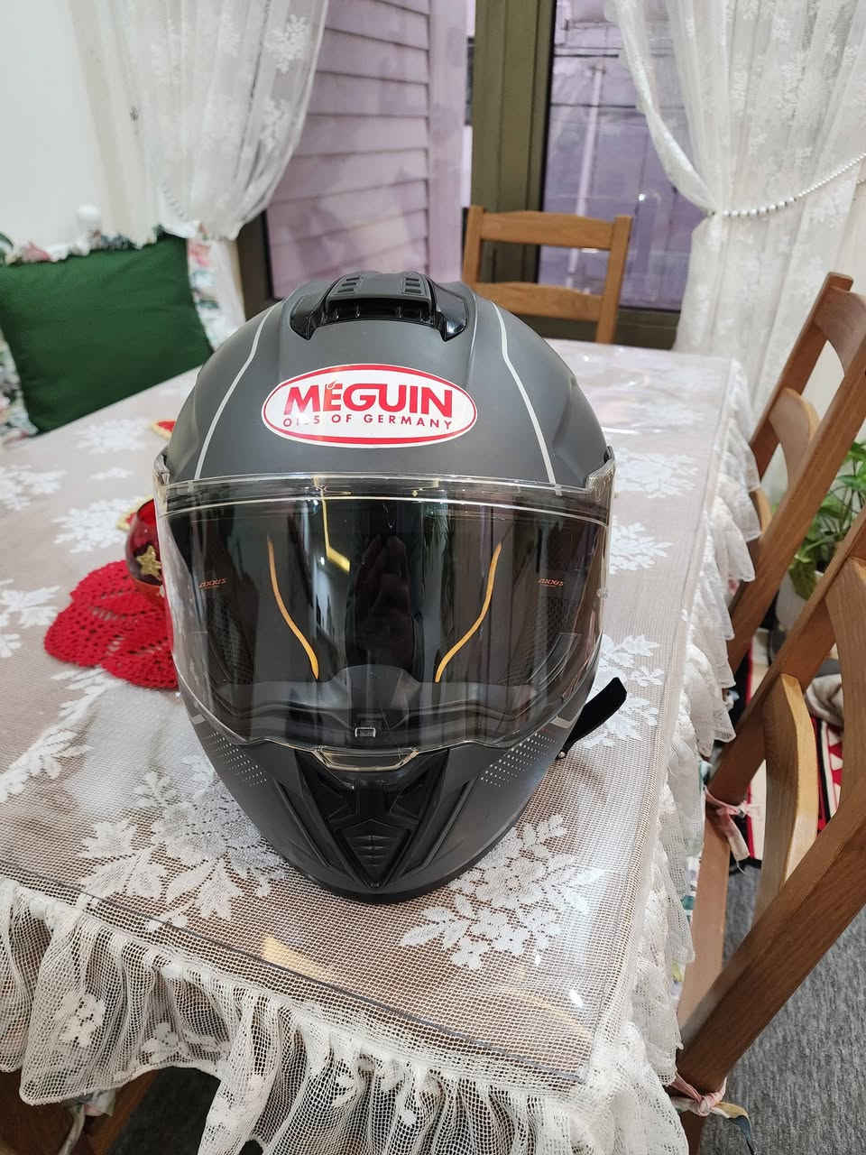 سلام عليكم شباب
خوذة اصلي ماركة اكسيس
Axxis helmet
٥٧ ٥٨ سم M  خوذة بالة اصلي قياس مديوم 
٦٥ الاف 
مكاني سليمانية


**إذا كنت صاحب هذا الإعلان وتريد حذفه لأي سبب، رجاءا أرسل رسالة إلى الدعم الفني**