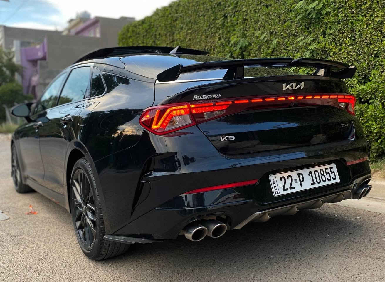 كيا 2024 K5 GT فول موصفات 
اعلى فئة محرك 2500 تربو 
300 حصان لون اسود داخل مشمشي 
فتحة سقف بانروما شاشة جبيرة 
شاحن لاسلكي كشن كهرباء بصمة تشغيل عن بعد شفتات ستيرن فج بريك GT وباقي موصفات معروفه 
السياره رقم اربيل بسمي هزه جديد
(حادث السياره) فقط الجاملغ والباب اليمين ومبدل نفس الون صبغ فقط حافة البنيد صور السونر بل منشور 
بجم بلادي مي بلادي ايرباك فقط ستيرن ومبدل اصلي 
ماشية : 26 الف مابيها اي نقص 
بيع وامراوس 

ال💎ــسعـر 🟥 :: رقم (1) تلـقـائـي 📮

رقم صاحب ســـيـارة :: ***********
