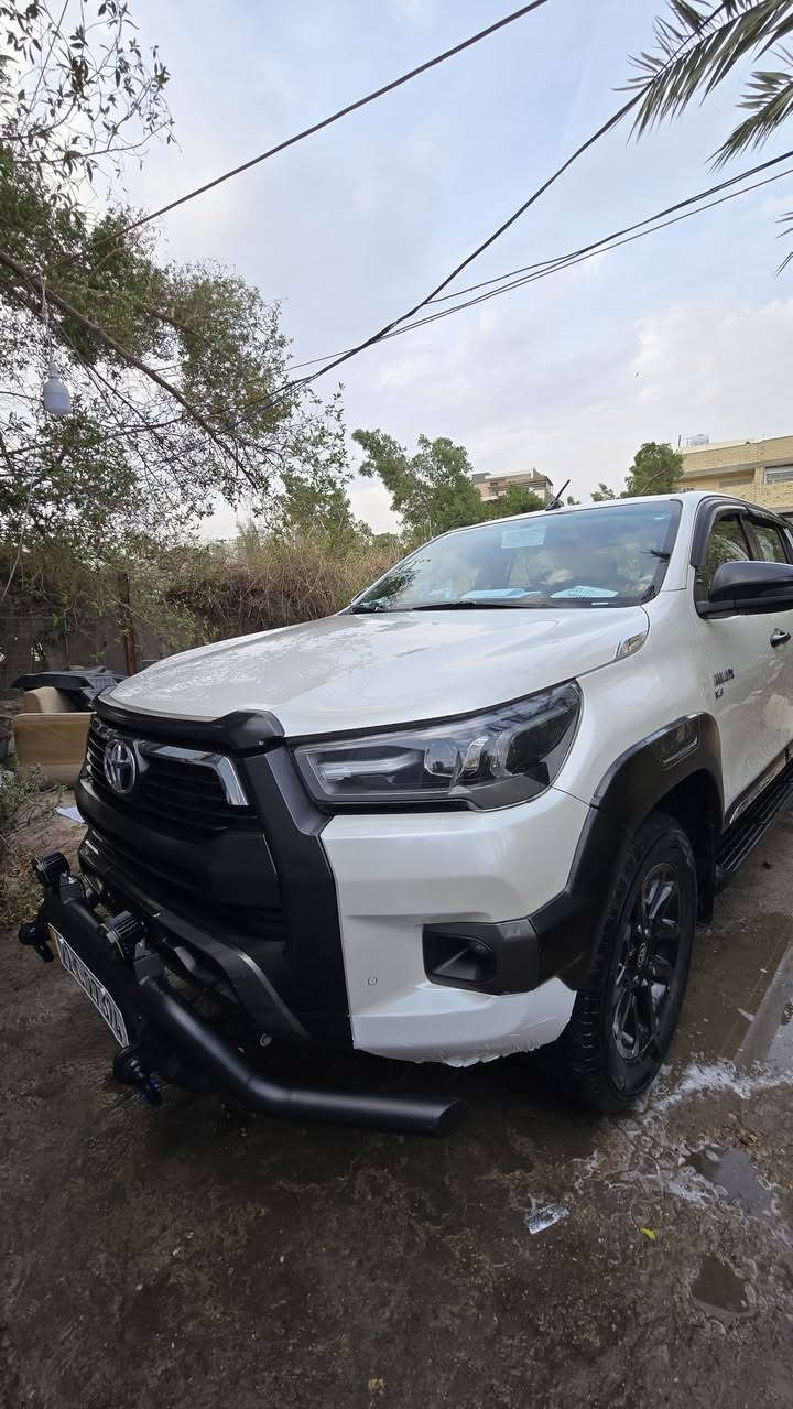 بغداد الوشاش *********** 
السلام عليكم اللبيع تيوتا هايلوكس ادفنجر ٢٠٢١ محرك ٦ سلندر 4.000 ماشيه 110حقيقي
رقم اربيل بسمي تحويل مباشر
بصمه
مكفوله ماعد بارد تقل من اصبع على كد شخط بسيط
السياره كامله
