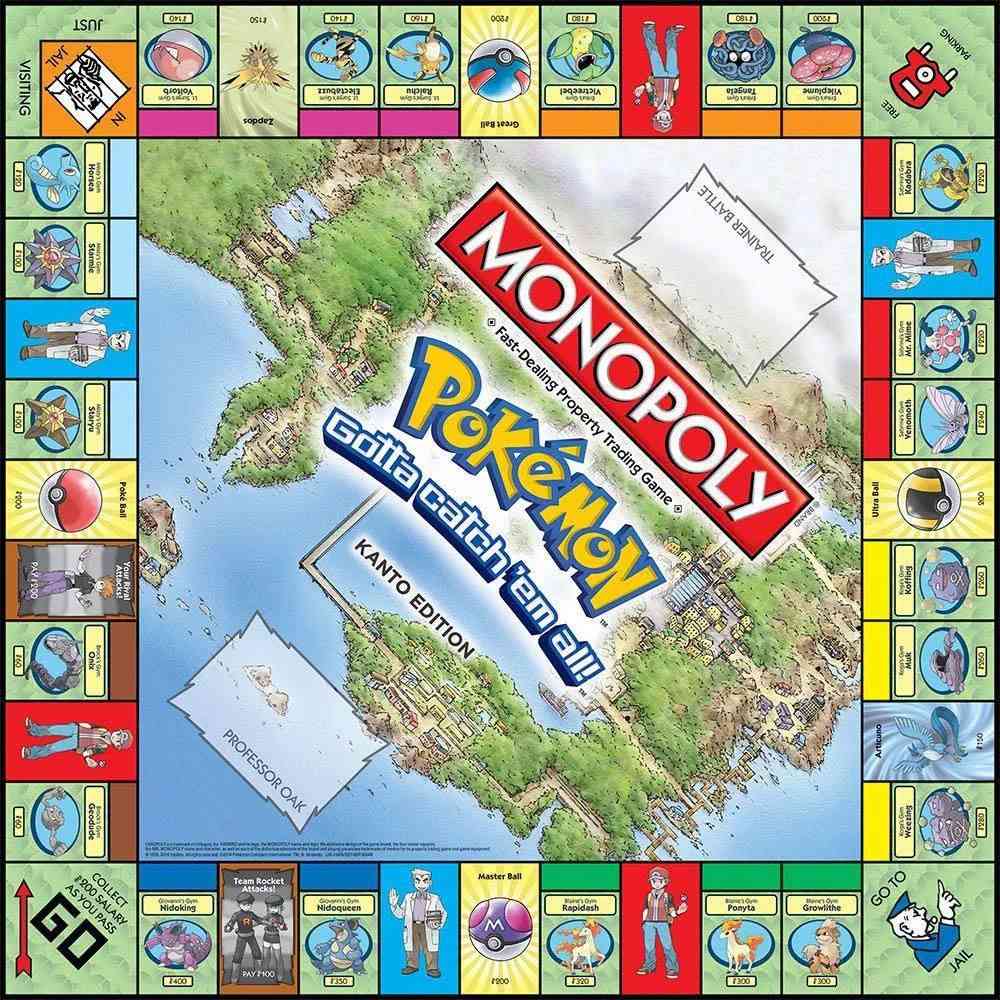Monopoly Pokémon
😍🥰🤩💯🙏🌹💥🔥💢😁
للحجز والاستفسار يرجى مراسلة الصفحة Umbrella toys أو التواصل مع الرقم ***********
