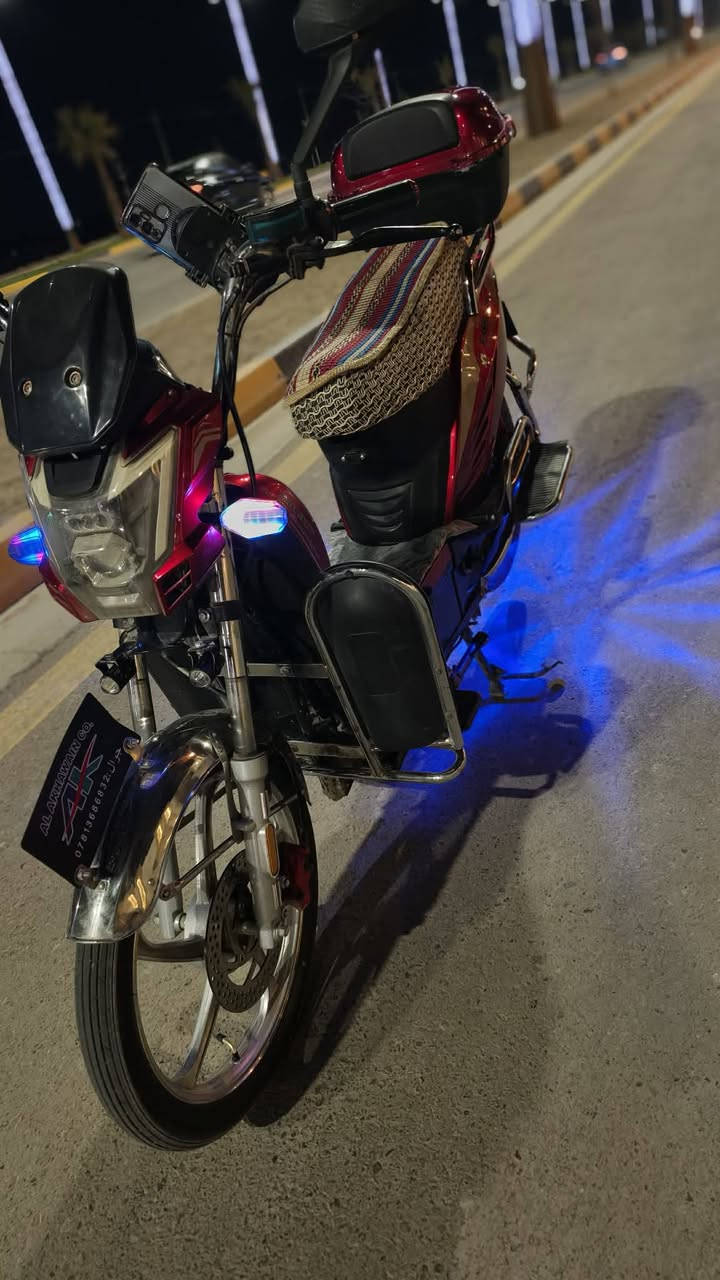 السلام عليكم
-للبيع او للمراوس 
-هارلي موديل 2025 شركه الاخوين 
-بطاريات عدد6 يقرن 10 ونص 
-دبل اشاره مثبت سرعه هور 
-لايت عالي  ابيض ناصي اصفر
-نشرات بك لايت  كله شغال
-بصمة تشغيل عن بعد +جهاز انذار🔇
-جنطه حجم كبير 
دراجه استخدام قليل ومماشي هواي
_السعر 600 وبيها مجال 
_العنوان الانبار الكرمه 
للأستفسار خاص او ***********
