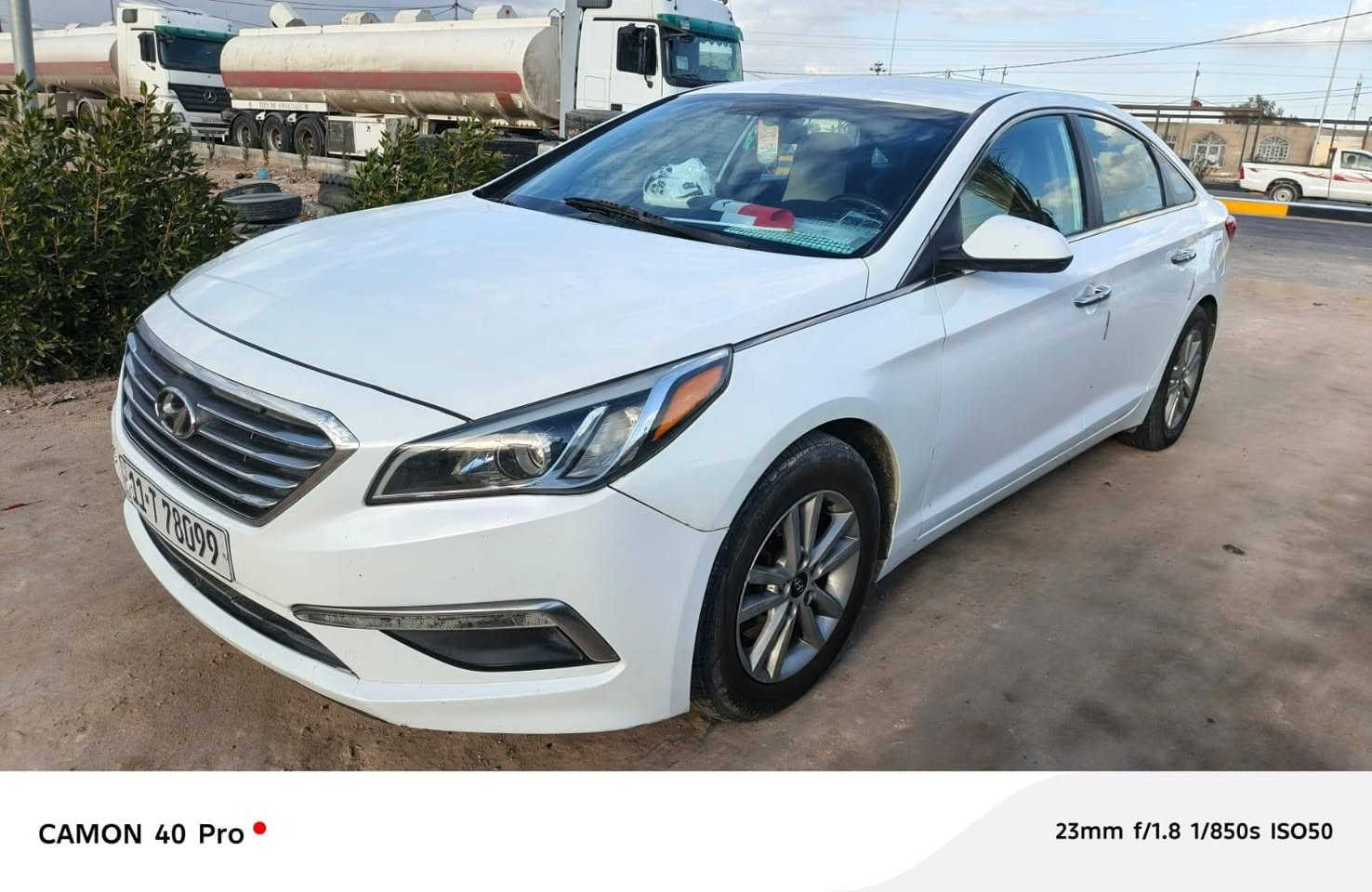 سوناتا 2015 رقم بغداد انكليزي
سياره جاهزه وخير من الله
محرك ٢٤٠٠
شاشه كامره ماشيه ١٣١
بيه صبغ جاملغ وبنيد وتكشير قليل 
شواصي مكفوله
سعره ١١٩ وبيه مجال مكان البصره 
الي يريد سونار لفحص يراسلني خاص 
***********
