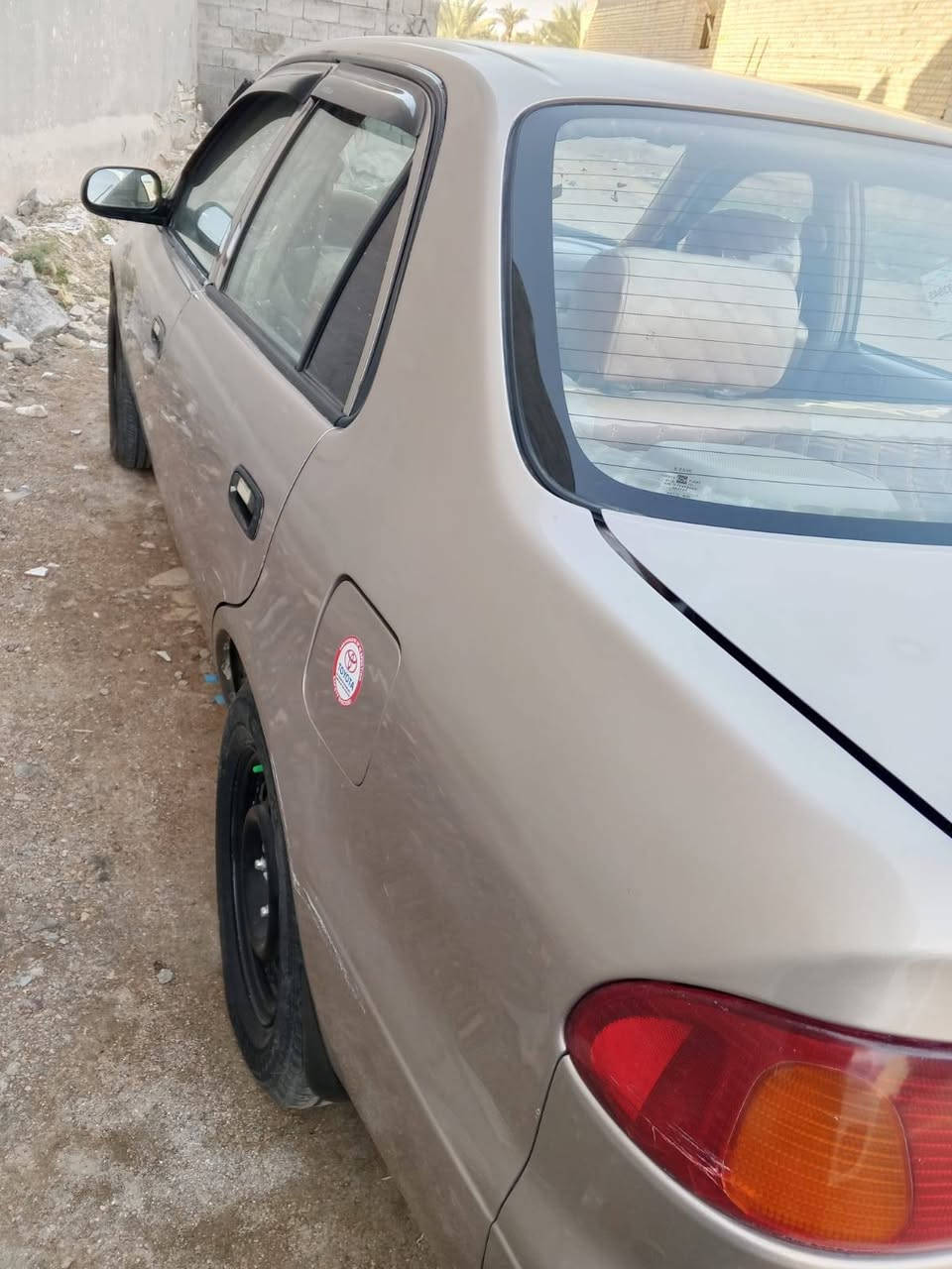 السلام عليكم
كورولا 1998 وارد أمريكي محرك 1800 سيارة بلاد بدون تحوير بدون حادث صبغ عام لاضربة ولا معجون ولا خياس محرك وكير عادي وصدر كلها تمام التمام كهربائيات كلها تمام التمام صدر تخم تاير سيارة جاهزه مجهزه داخل وخارج رقم 15  انكليزي تحويل بكل مكان 
سنوية 29 بسمي شرط التحويل 
فقط التبريد كان شغال التبريد ثلج بس انزرف عندي البوري وطار الغاز شغلة بسيطة معروف تبريد الكورلا
سعر 55
*********** بي واتس اب.
