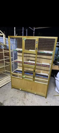 مستعدين لتجهيز اقفاص وخانات وحاضنات خشب للطيور بأجمل التصاميم طبعا جود...