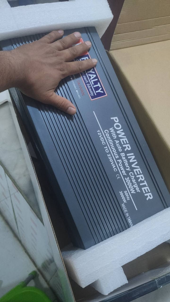انفيرتر 3000واط هو شاحن هو انفرتر جديد 50 هيرتز 12 يخرج 220 فولت السعر 175 صناعة تايوان وزن ثقيل وحجم كبير


**إذا كنت صاحب هذا الإعلان وتريد حذفه لأي سبب، رجاءا أرسل رسالة إلى الدعم الفني**