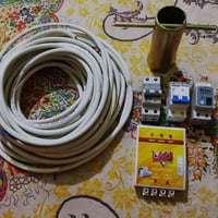 واير 4×2 22م سبلت • قواطع 32 امبير • الزعفرانية