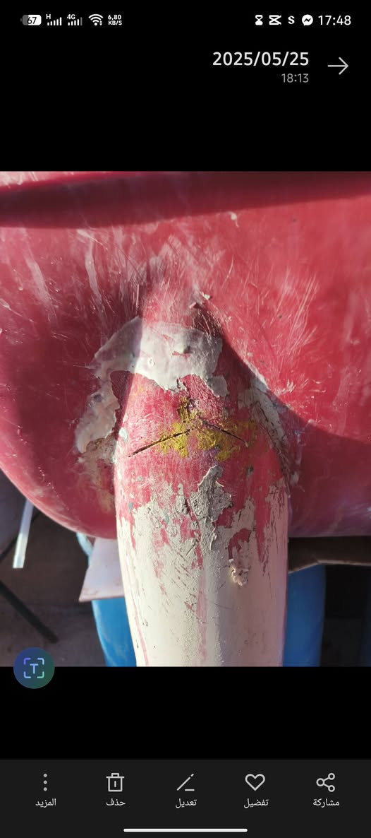 تانكي ماء مثل مموضح بل صوره بي فطر ومجا اعرف الحمه اريد ابيعه عله  وضعه. 25
***********
