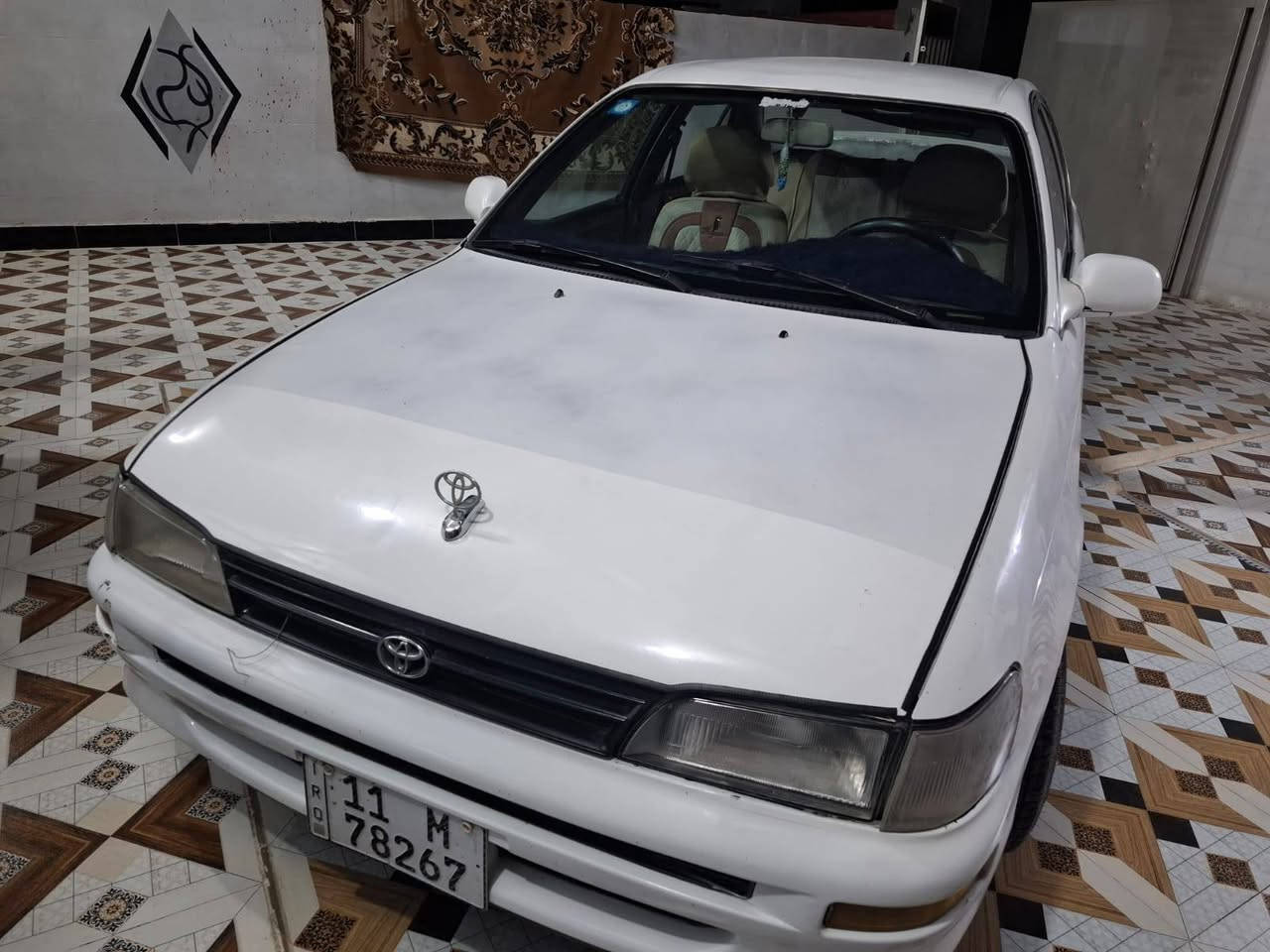 السلام عليكم كورلا 93 رقم بغداد الجديد سنوية لل 28اي نقص مابيها تراي وين متريد صدر امامي خلفي جديد تخم تاير جديد كير محرك على القول سيارة مال جناي السعر خاص ***********
