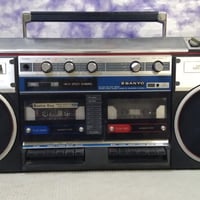 راديو مسجل ستريو ماركة SANYO صناعة يابانية  راديو 4 موجات مسجل وواكس ش...