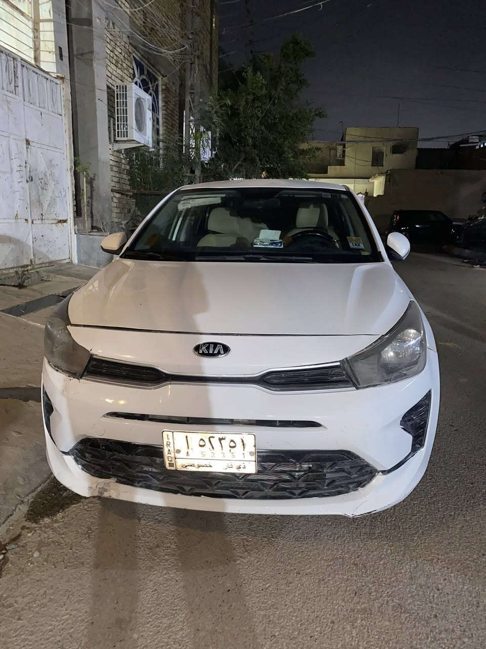 ريو 21 امريكي كير اوتماتيك حادثها كسر بلبلاستيك  الخارجي مال دعاميه وتقشر في الطلاء الابيض وجزء من دعاميه محتك برصيف انفصال الدعاميه عن جاملغ تضرر طاسه كبس اللايت  شخوط وقشوط بجاملغ فقدان طاسه الويل تصيلح وصبغ حداده ودوكو وسمكر وصبغ طعجه اسفل الباب الخلفي وتضرر الجاملغ الخلفي (الركبه) وتضرر البنيد  الخلفي وشخوط بدعاميه الخلفيه سياره دواخلها نضيفه شاشه إيرباغ السائق غلاف الستيرن مغطى بجلد برتقالي عليه شعار هيونداي ويفضل فحص الستيرن الأصلي تحته للتأكد من عدم وجود قص أو تبديل في غطاء الإيرباغ الشاشة السيارة مزودة بشاشة لمس وسطية أصلية تكييف عادي بكرات يدوي مو لمس  السعر 110 مكان السياره ناصريه حي اريدو  ***********
