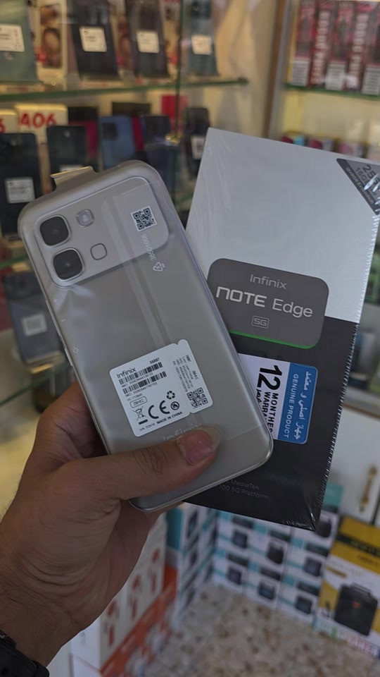 انفنكس نوت Edge 5G ذاكره 256 والعشوائية 16(8+8) بطارية حجم 6500 ملي امبير السعر 455 الف والتوصيل مجاني جميع المحافظات العنوان بغداد الكمالية شارع الجامع قرب نجارة عقيل مدلول للاستفسار *********** #نك_مايك_بسعر_مناسب_مقابل_اداء_احترافي #تابلت_الثانويه #اجهزة #CapCut #اكسسوارات 
