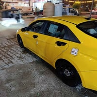 الانتره موديل 23 ماشية 67 هذا حادثها بالصور سيارة جديدة سعر 130 وبيها ...