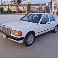 مارسدس ١٩٠ طيارين سياره على وضع الشركه موديل ١٩٩١ سياره محرك كاز بشرط ...