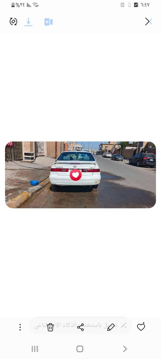 سلام عليكم كامري وارد مريكي موديل 98 رقم انبار نكليزي ضررها جملق خلفي تبريد سياره جاهزه من كلشي عنوان ابو غريب النصر والسلام مامتوجد ع فيس سعر 60 بيه مجال ***********.               ***********
