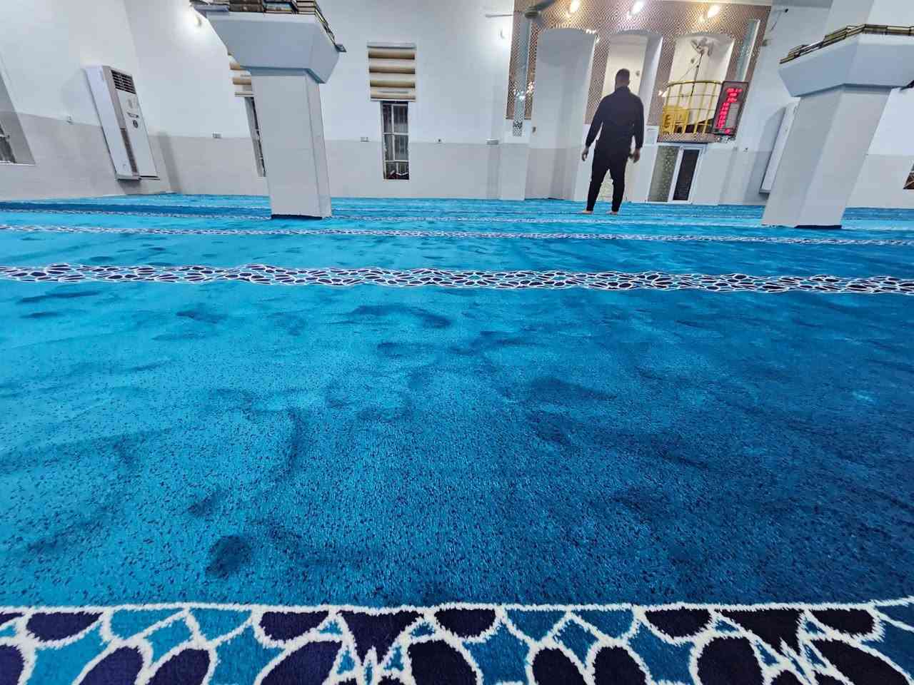 تم بعون الله تجهيز فراش جامع ابو طلحه النصاري 

شركه الملكه اللاثاث ومفروشات 

يوجد جميع الوان والقياسات

يوجد خصم ١٠٪؜١٠٠

كل جوامع 

العنوان الانبار الرمادي زنكورهً مقابيل محطه الهدى مجاور لمركز شرطة زنگوره 

خدمه نقل وشد مجانا الى جميع محافظات 

للحجز والاستفسار 

***********

***********
