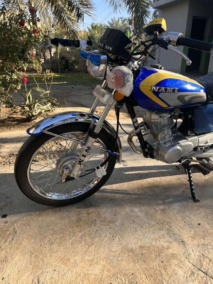 السلام عليكم دراجه نامه للبيع دراجه خير من الله شلعه معدل محرك مامفتوح مكفوله كفاله عامه برغي متحط عليها موديل 2025 سعر ٧٠٠ولستفسار على هاذه الرقم ***********
