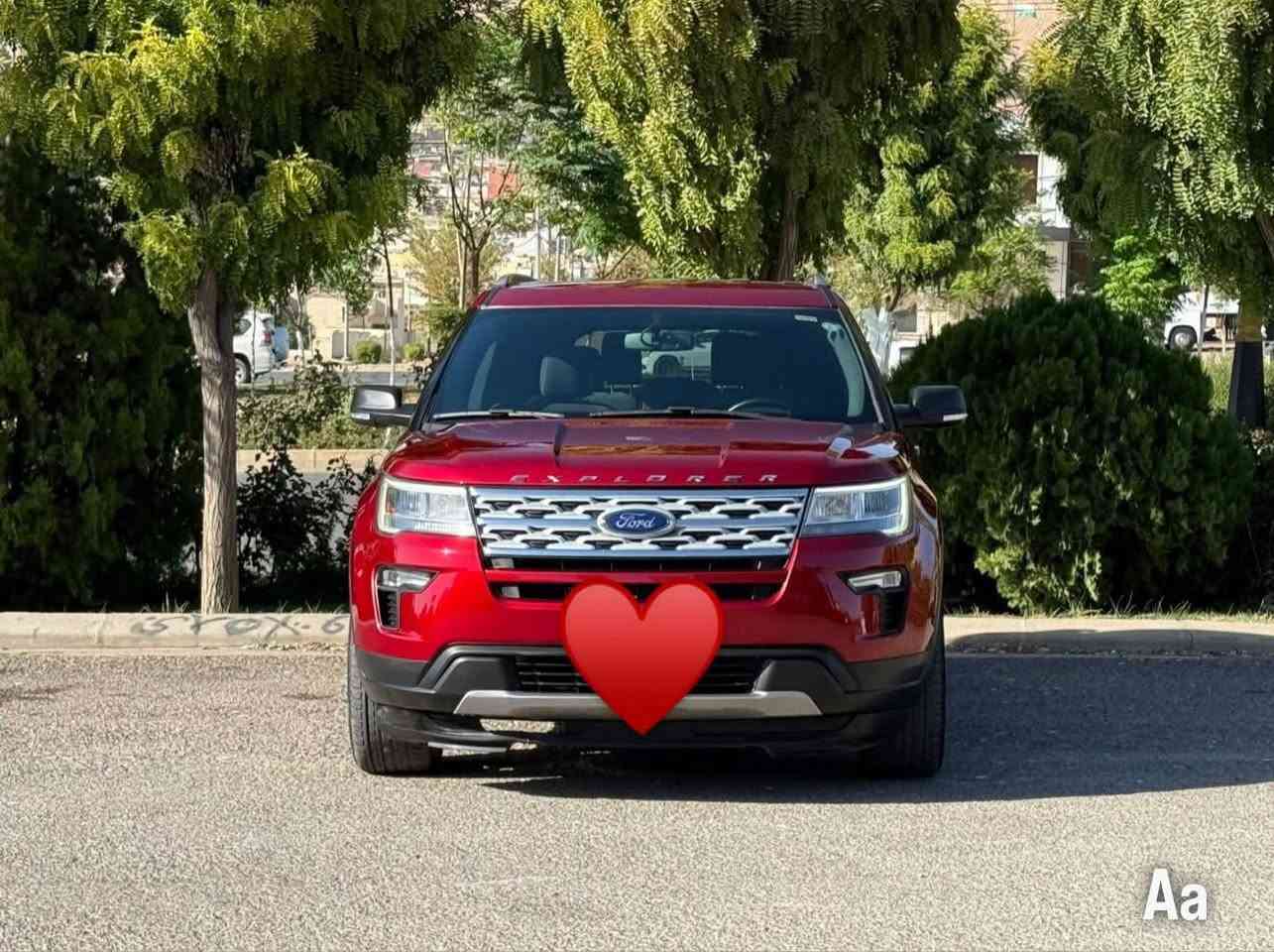 للبيع سيارة فورد اكسبلور  🔥2019 دم  الغزال🩸🩸
المواصفات  فول عدا الفتحة

 محرك 6سلندر  

بصمة  تشغيل وبصمة ابواب  

تشغيل عن بعد

كامرة دوارة 

تحكمات ستيرن فول

اشاير بالمرايات جانبية وهيتر وعاكسة للضوء 

لايت وبراجكتور زنون

7 راكب كشنات مخمل وشاموا

كود ابواب 

شاشة كبيرة تستقبل الاوامر الصوتية 

حساسات امامي وخلفي

كراسي الامامية كهرباء وتدفئة وتبريد

استيرن تدفئة

صندوق كهرباء   

تبريد 3 قطع امامي وسطي وخلفي مع تحكمات 

8 سماعات

منافذ AUX مع منافذ USB 

رام ذاكرة ورام خرائط GPS

 السيارة داخل كلين  تايتل

فقط بي  قبغ الجنطة  كارت 

الباقي كفالة

بدون دواخل ايرباك سليم 100%

كتلوك الشركة 

هزة وفحص جديد وشرط التحويل 

ماشية 80km

مكان السيارة النجف

رقم انكليزي الجديد اربيل

تريد تحويل تريد وكاله بكيفك 

السعر /210$

***********

***********
