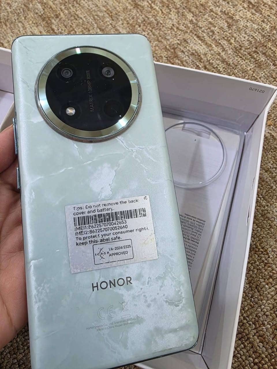 السلام عليكم متاح  هونر اكس c9 جهاز جديد ومرتب الي يريده يراسلني مكان نجف


**إذا كنت صاحب هذا الإعلان وتريد حذفه لأي سبب، رجاءا أرسل رسالة إلى الدعم الفني**